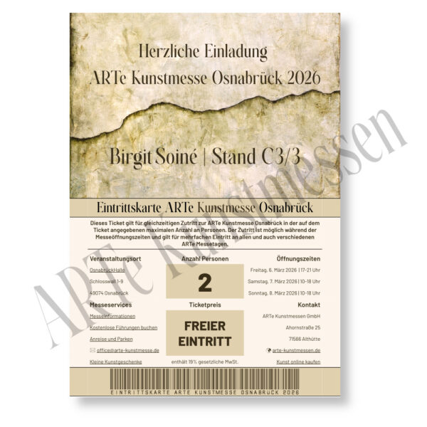 ARTe Kunstmessen | Tickets