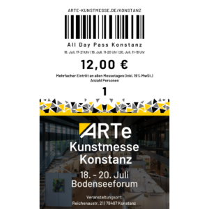 Tickets ARTe Kunstmesse Konstanz