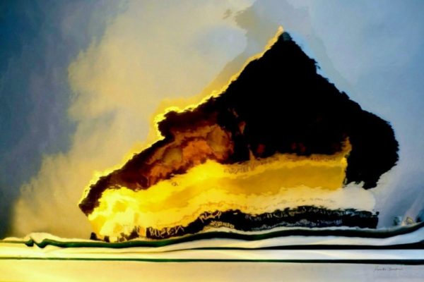 Vulkaninsel von Monika Bendner