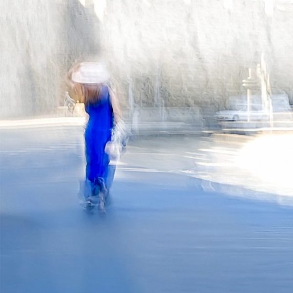 Betty Schmidt | Die Frau in Blau | 120 x 80 cm